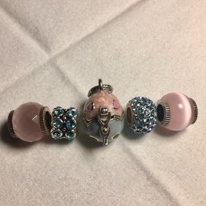 Brighton Lot of Easter Charm, Beads/Spacers (used)